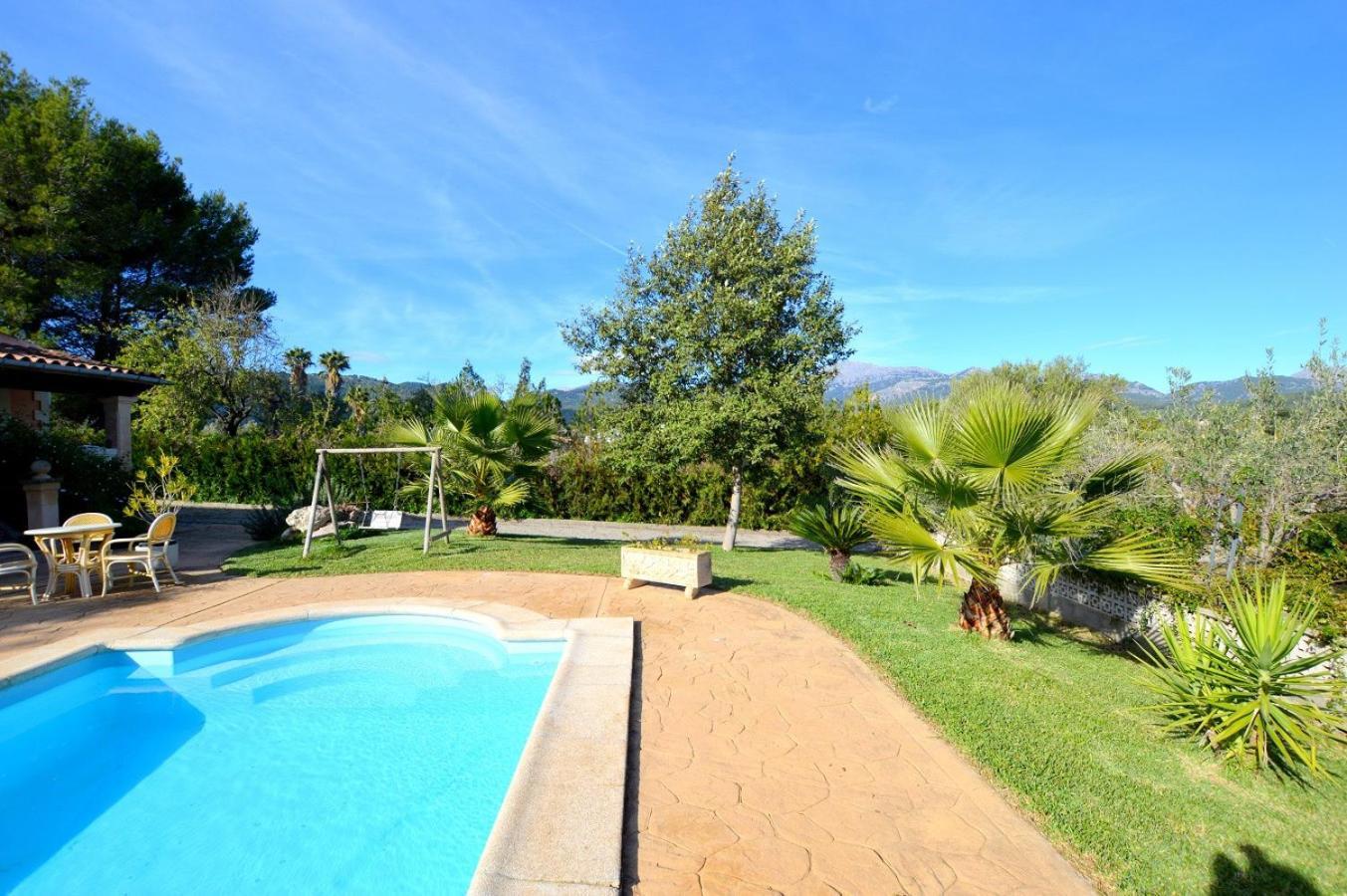 Finca Con Piscina Es Blanquer Guest House ภายนอก รูปภาพ