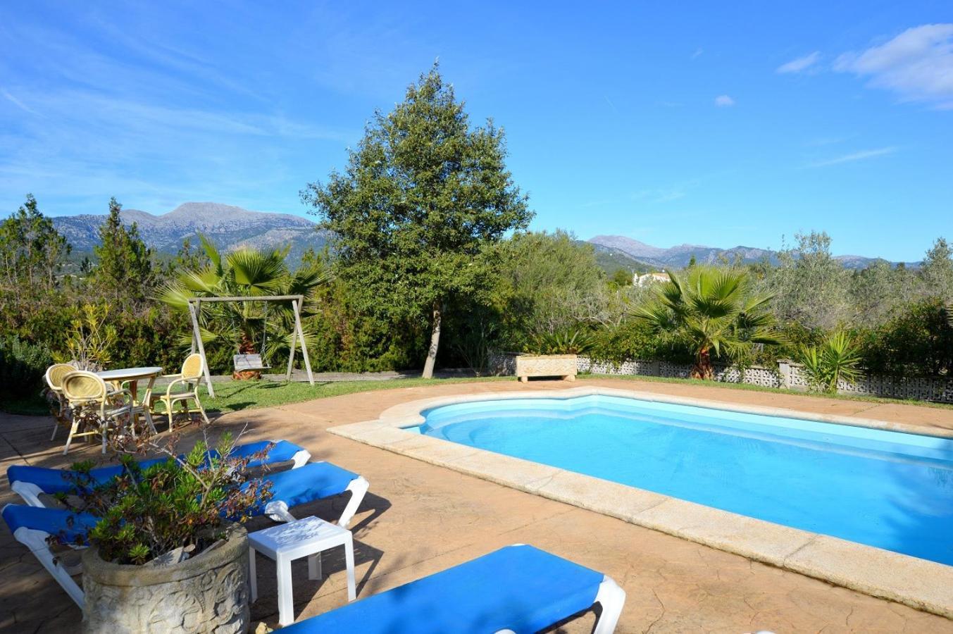Finca Con Piscina Es Blanquer Guest House ภายนอก รูปภาพ