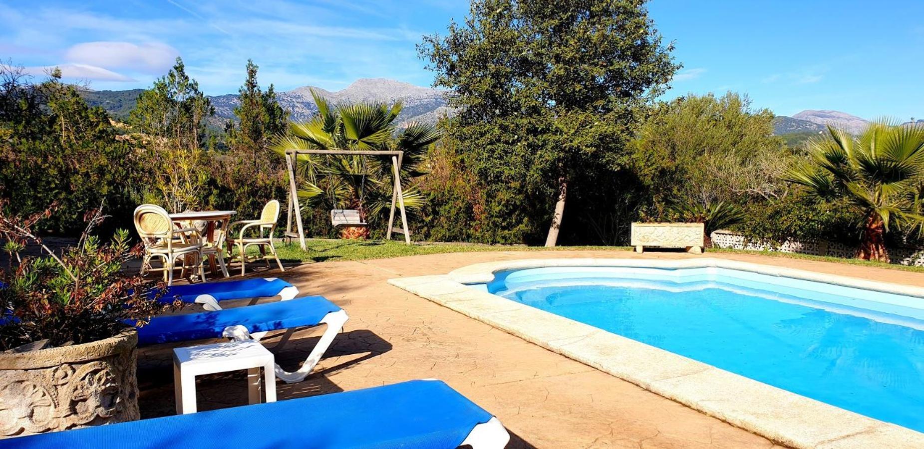 Finca Con Piscina Es Blanquer Guest House ภายนอก รูปภาพ